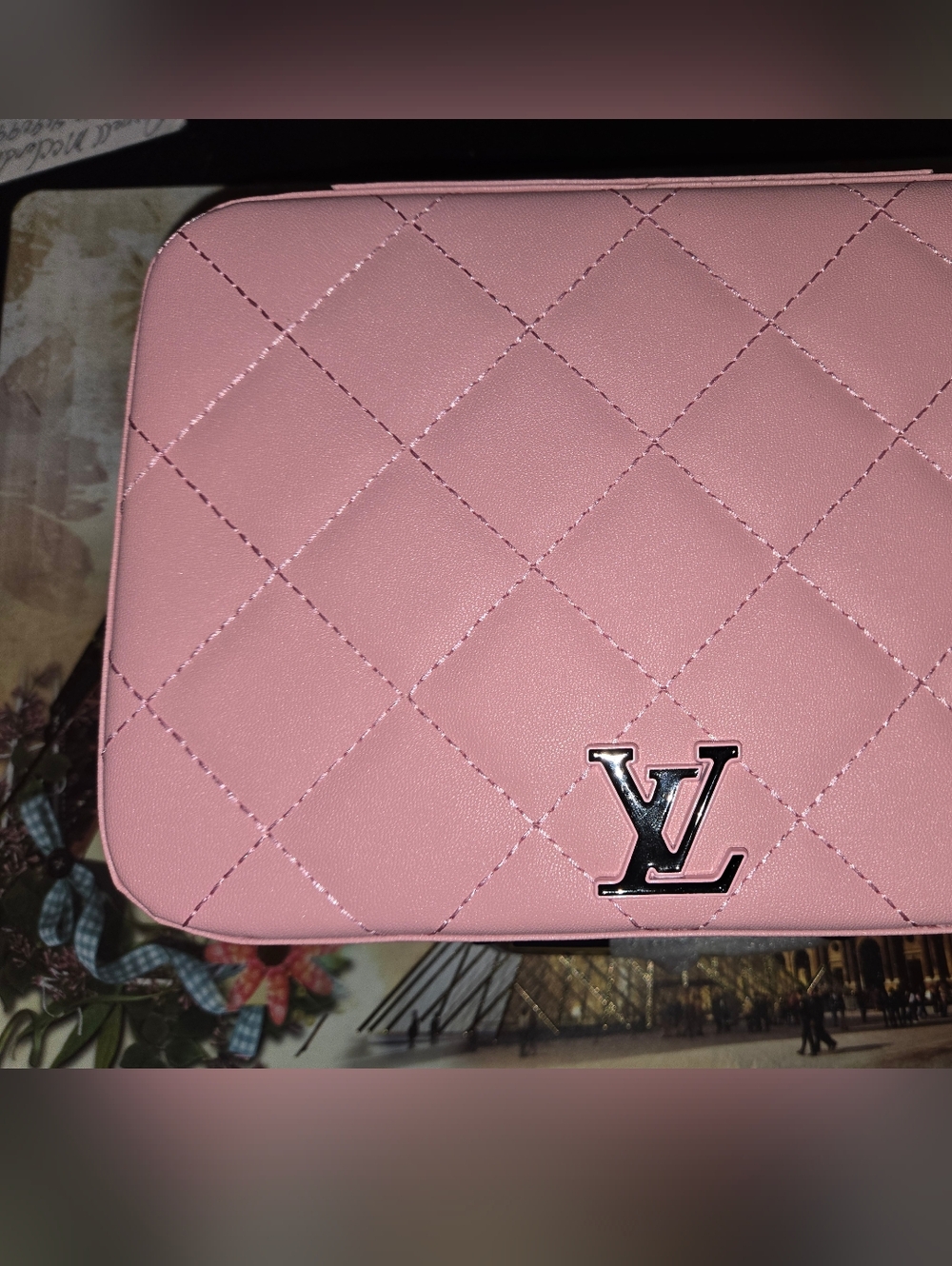💗FASHION TOILETRY MAKE UP CASE PINK